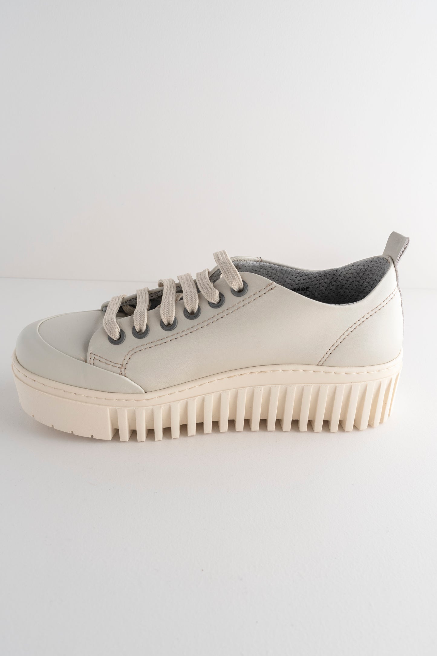 Art Leather Brighton Sneaker, Cream 