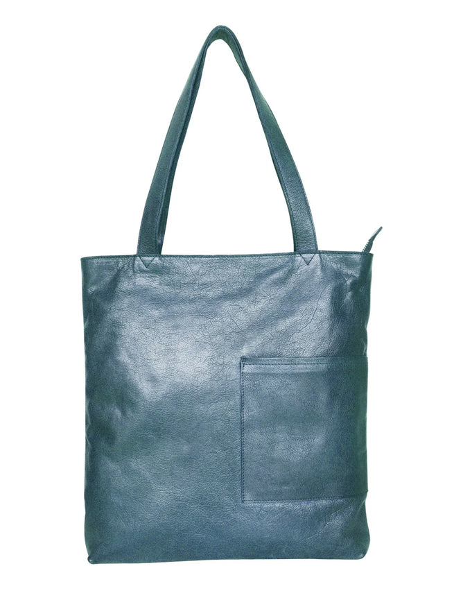 Latico Leathers Leon Tote, Denim 