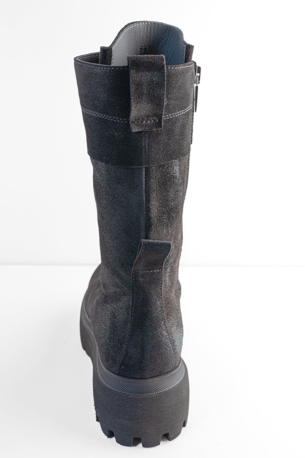 Lofina Lace Up Suede Platform Boot, Londra 