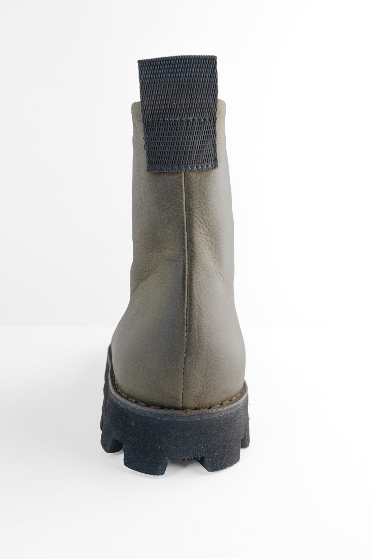 Lofina Short Zip Front Boot, Carciofo Olive 