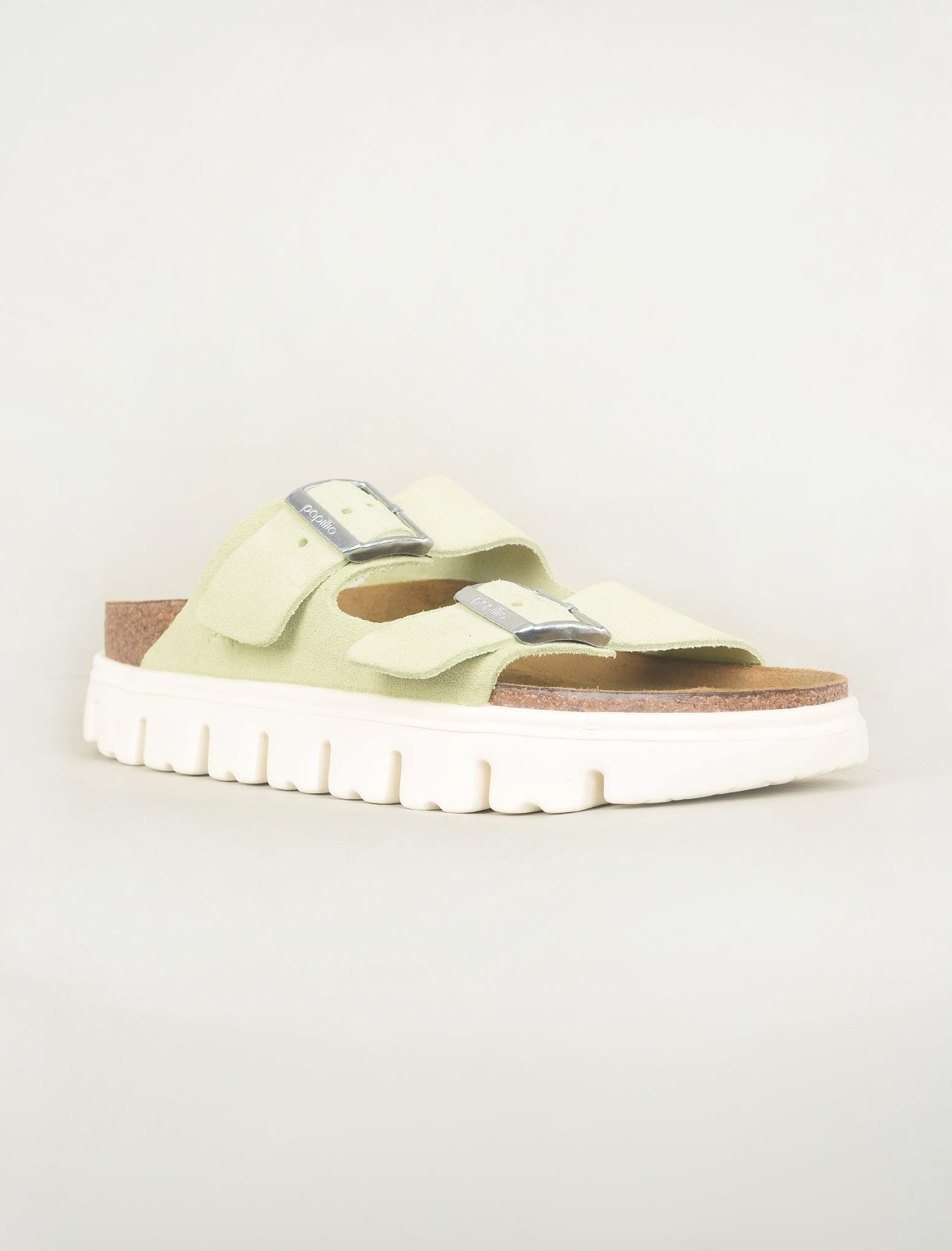 Birkenstock Arizona Chunky, Faded Lime 