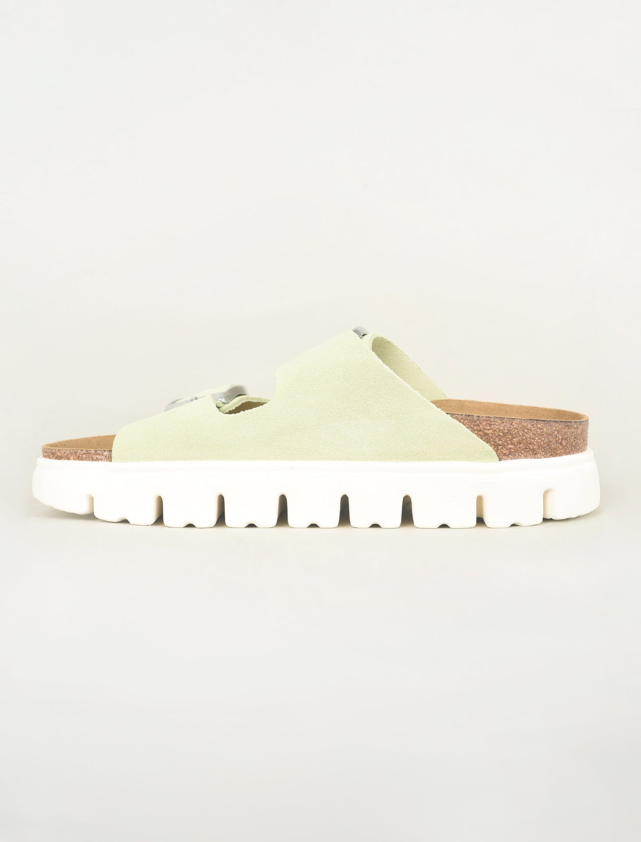 Birkenstock Arizona Chunky, Faded Lime 