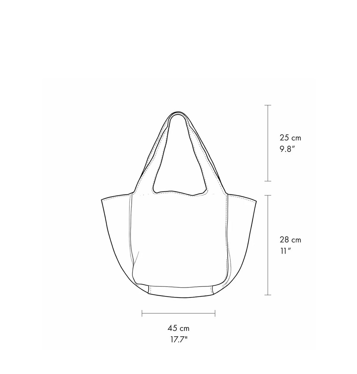 Daniella Lehavi Maya Tote, Storm Gray 