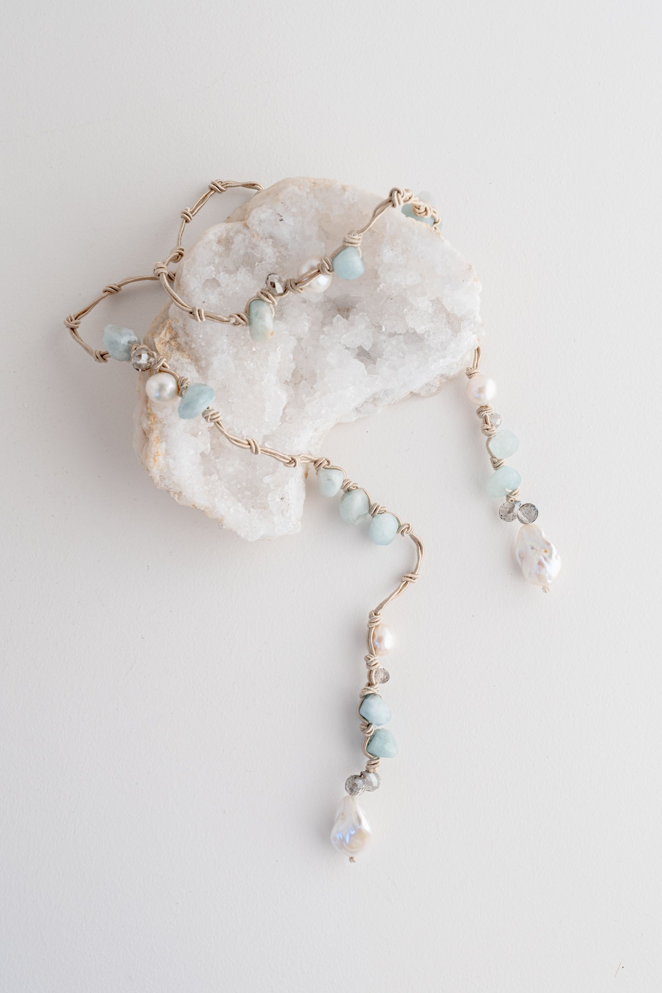 Mela Anna Pearl Necklace 