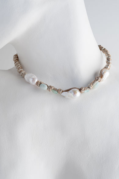 Mela Emily Pearl Necklace 
