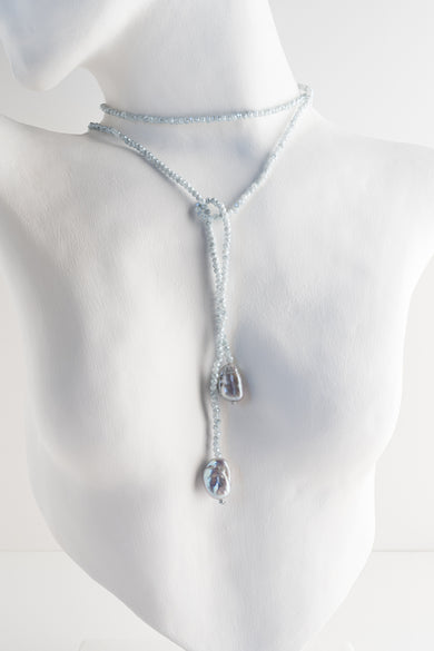 Mela Island Sky Pearl Necklace 