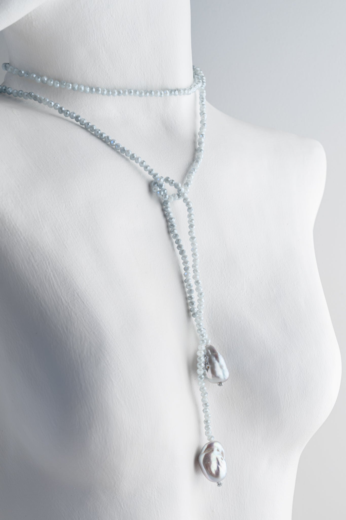 Mela Island Sky Pearl Necklace 