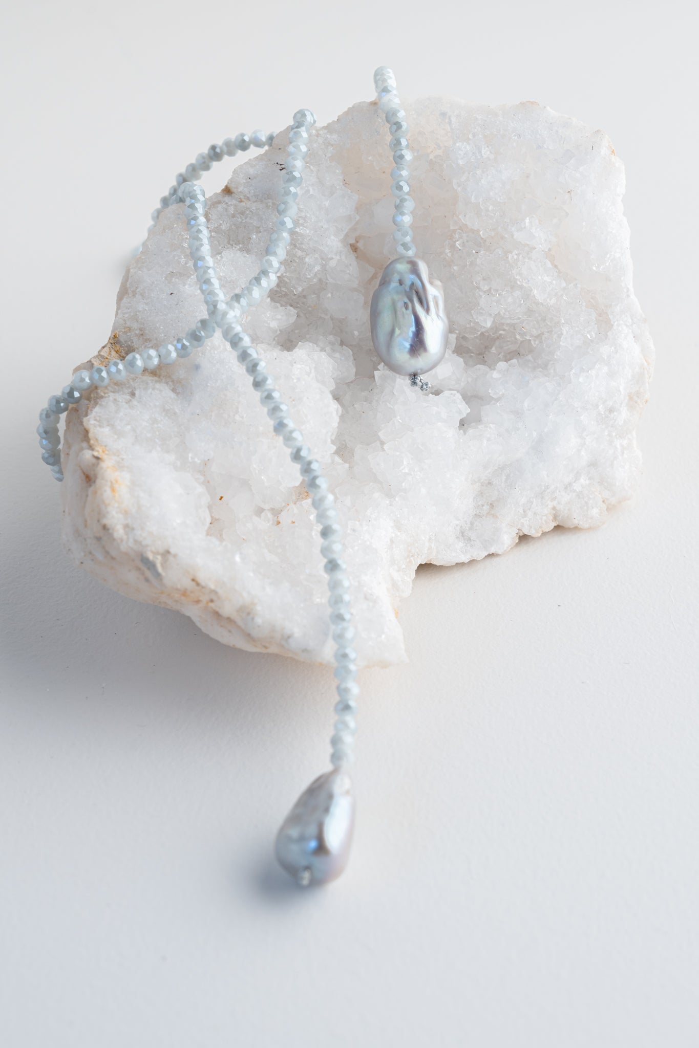 Mela Island Sky Pearl Necklace 