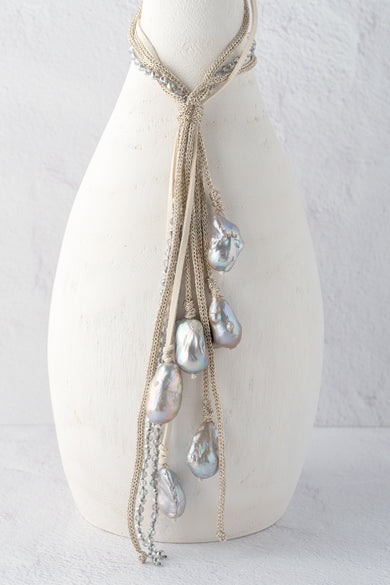 Mela Pearly Multi Mix Strand Necklace 