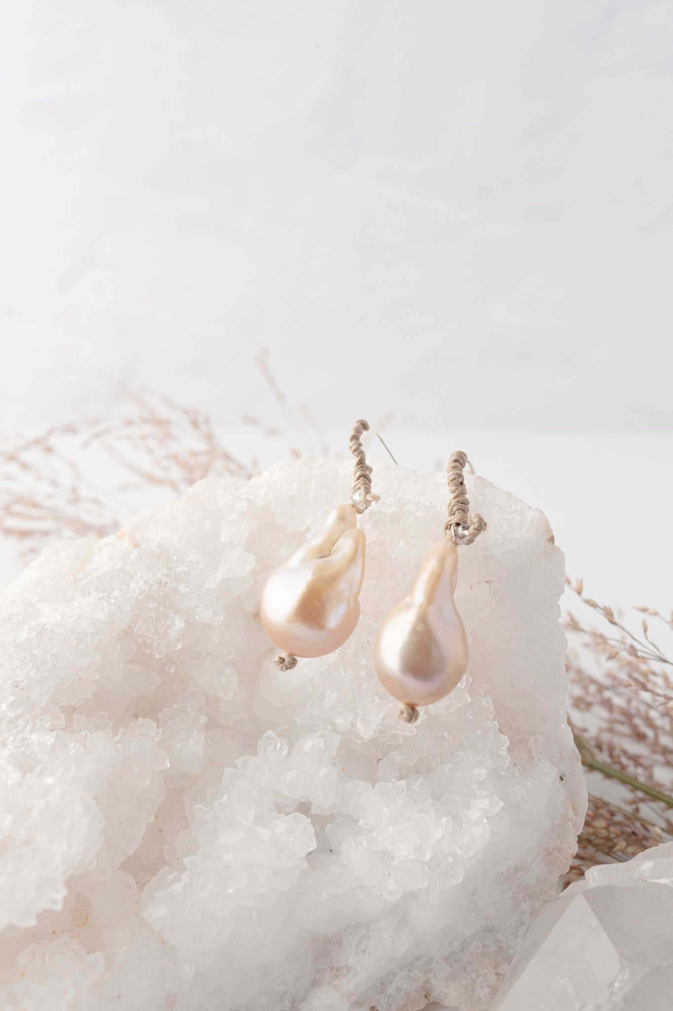 Mela Foster Pearl Earrings 