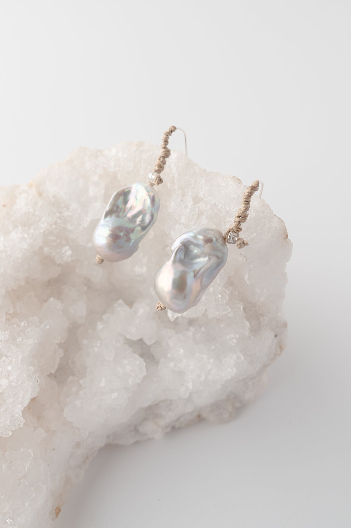 Mela Foster Pearl Earrings 