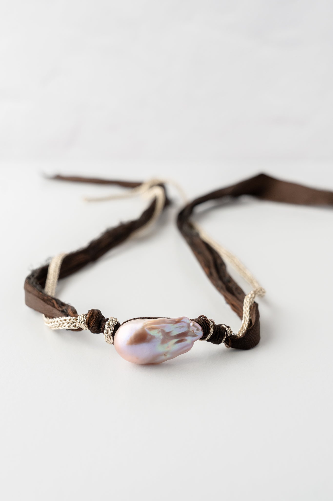 Mela Morley Pearl Necklace 