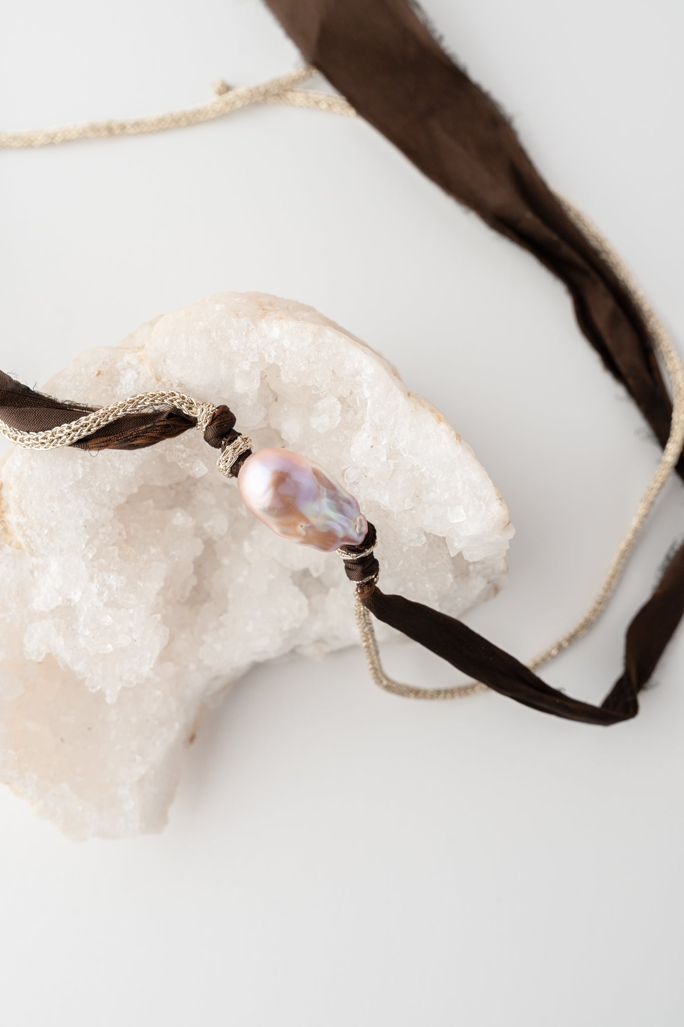 Mela Morley Pearl Necklace 