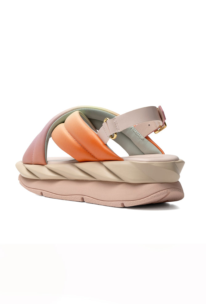 4CCCCEES Mellow Me Sandal, Sunset 