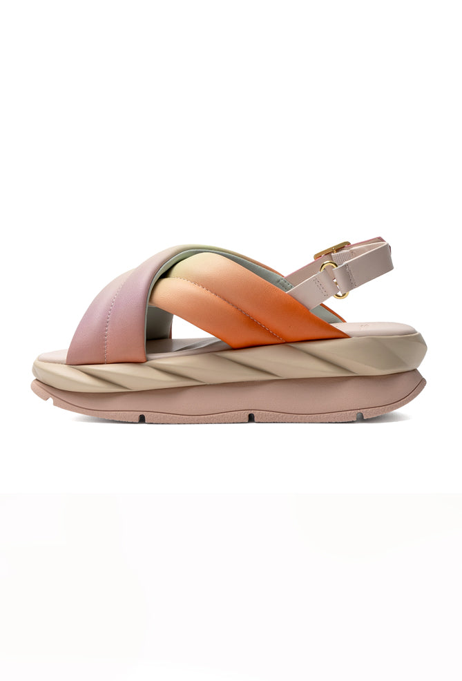 4CCCCEES Mellow Me Sandal, Sunset 