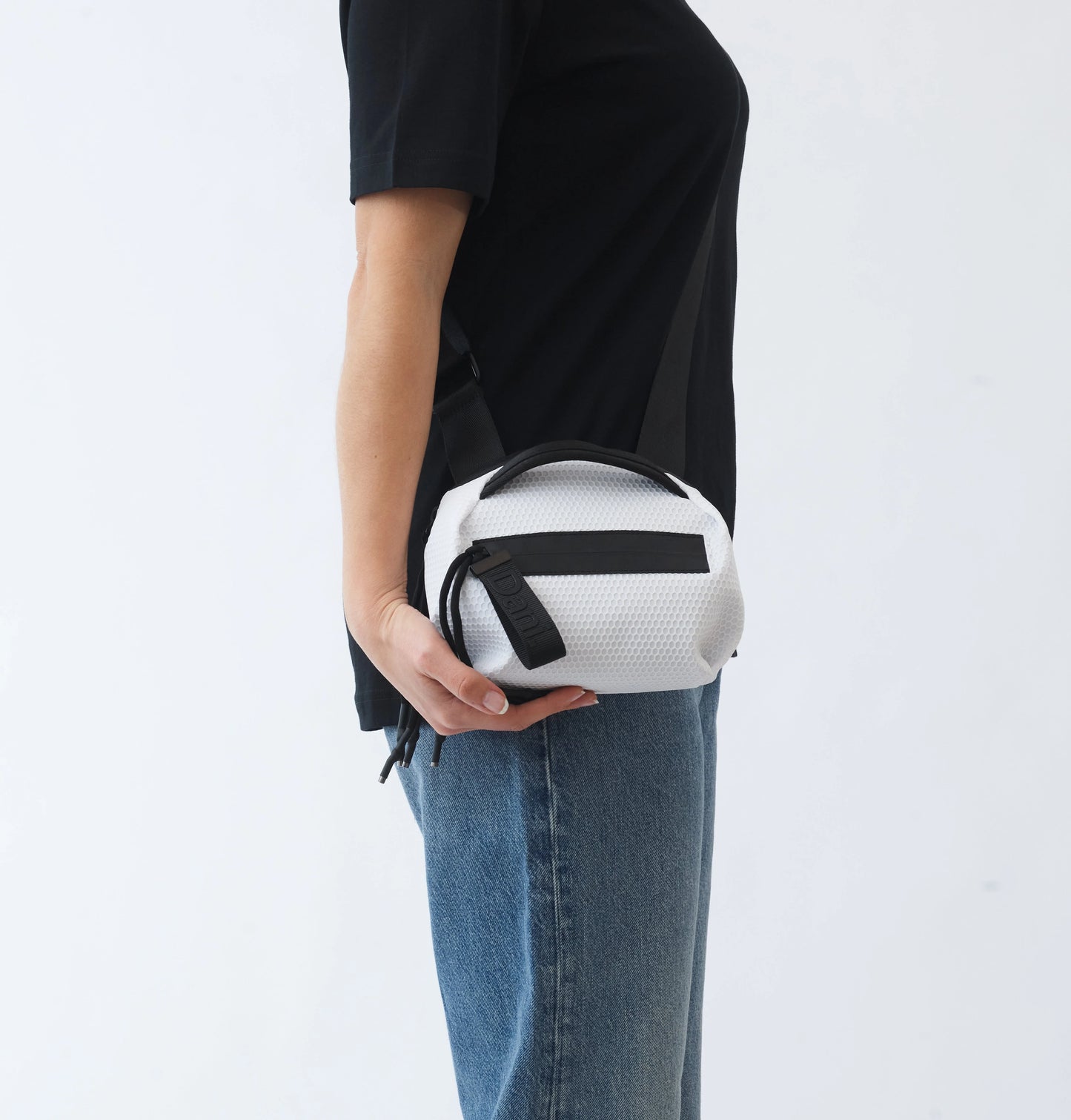 Bonnie Mini Crossbody Bag, Pearl