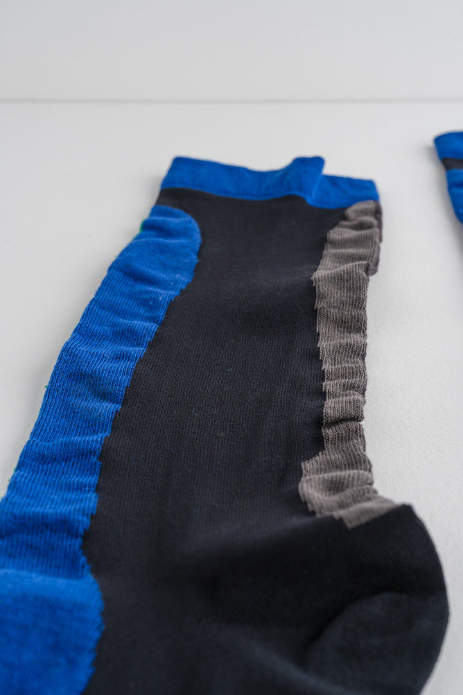 Swatch Stripe Socks, Green