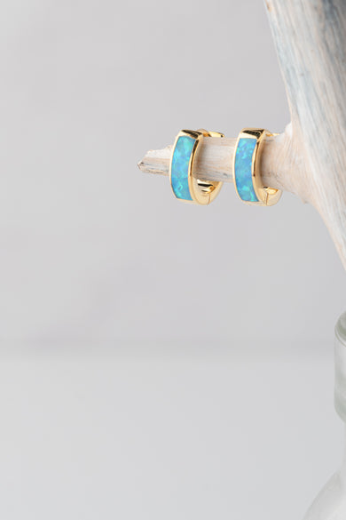 Native Gem Shay Huggies, Blue Opal 