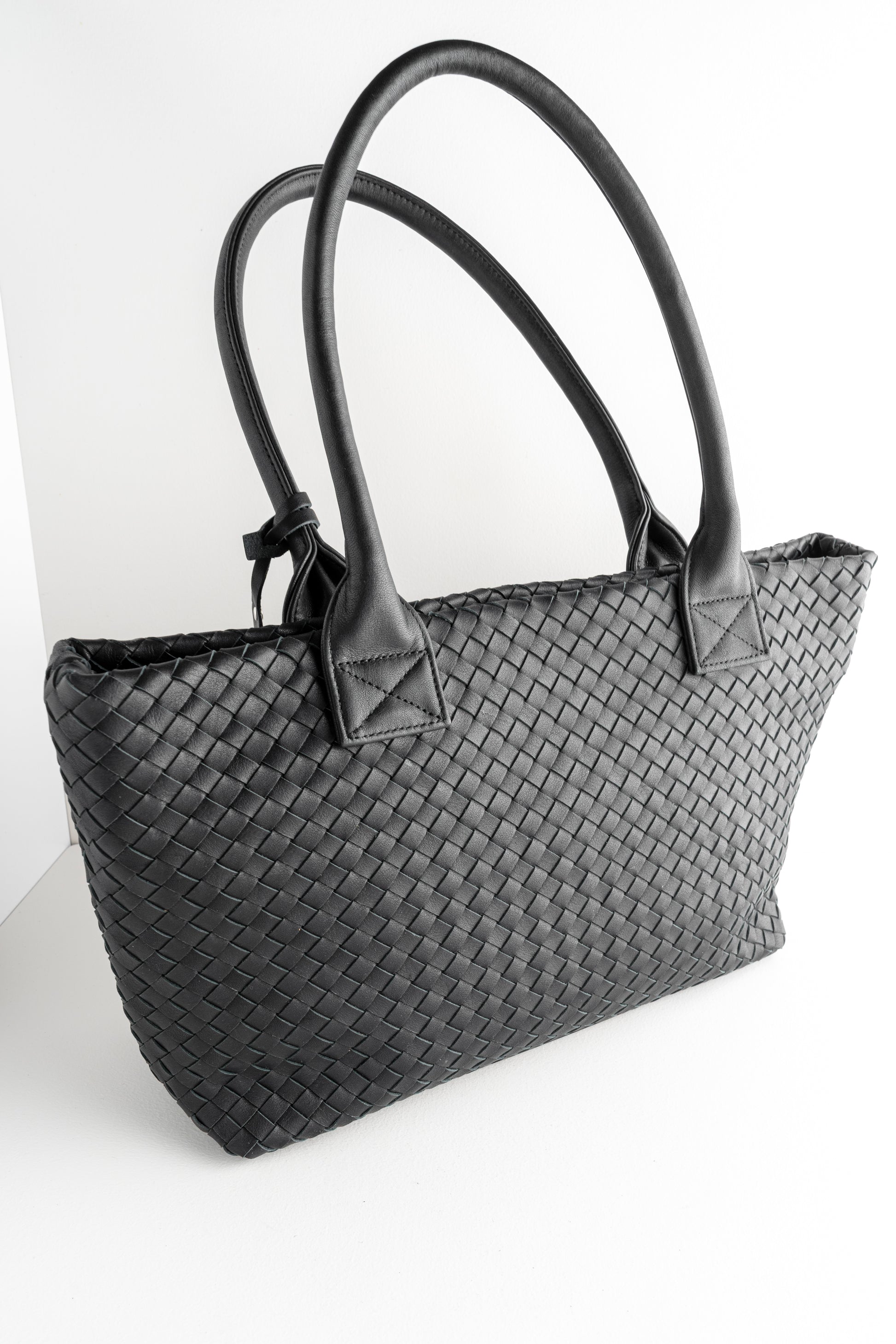 Daniella Lehavi Noelle Woven Tote - Black Black 