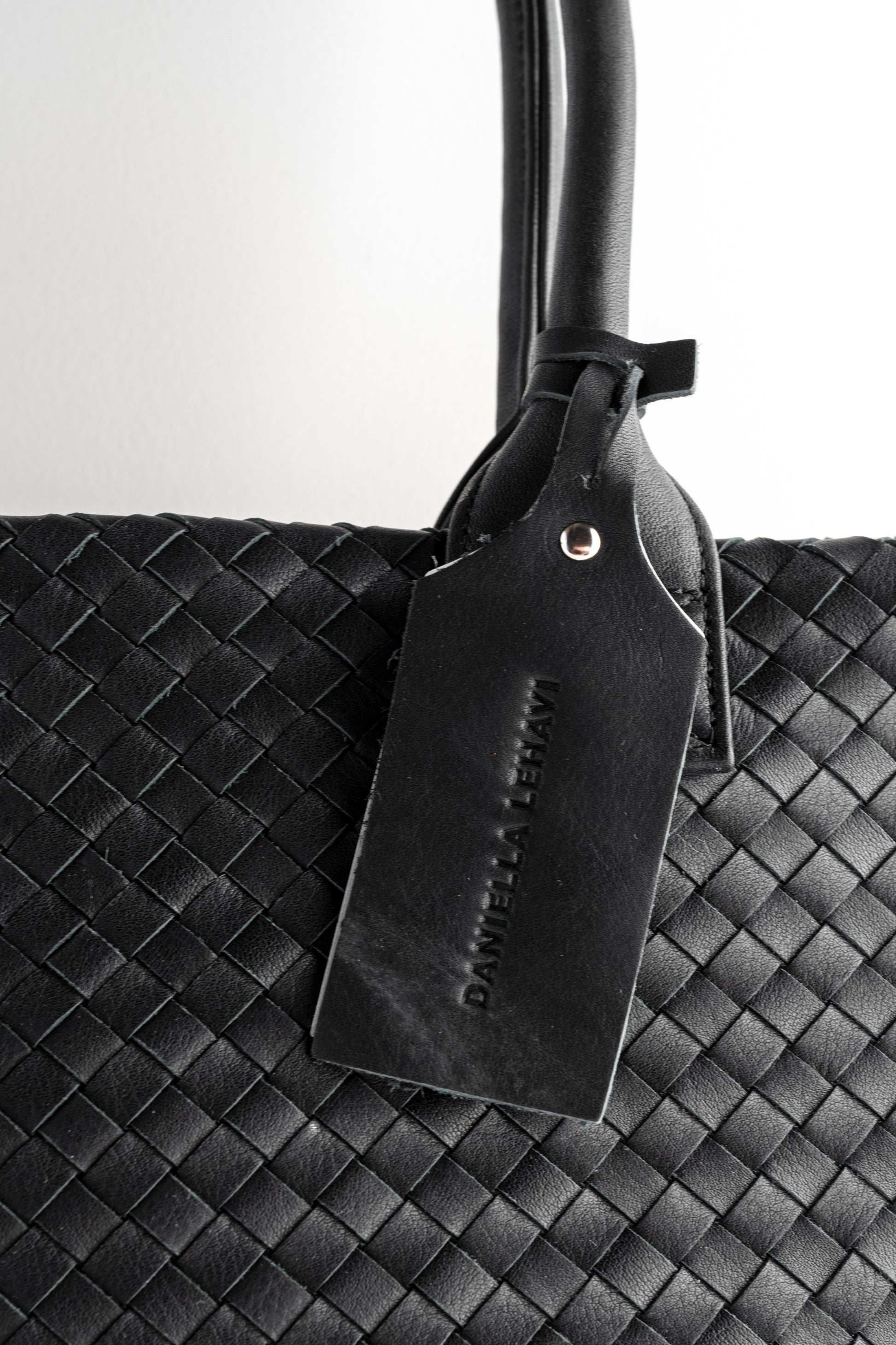 Daniella Lehavi Noelle Woven Tote - Black 