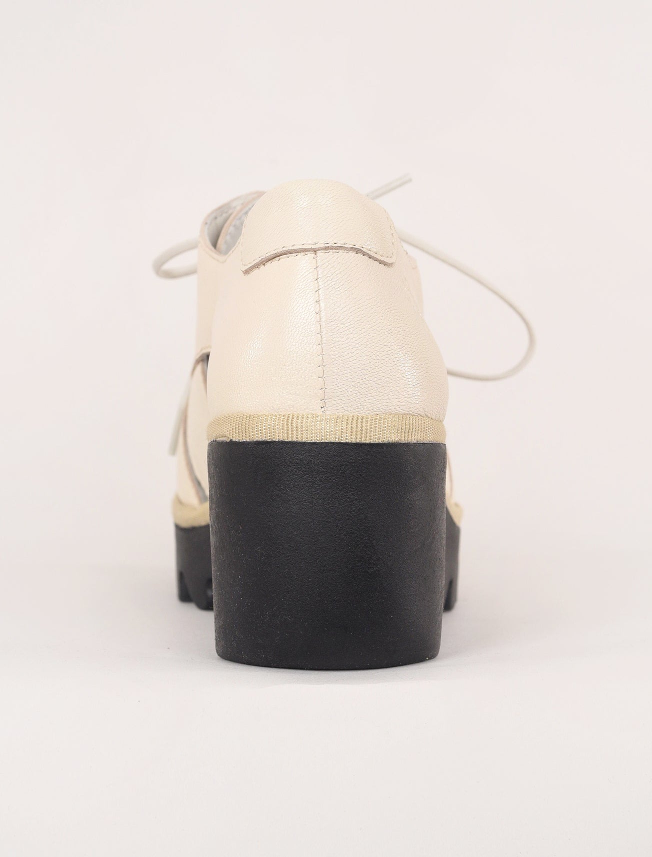 Fly London Bogi Platform Oxford, Off White 