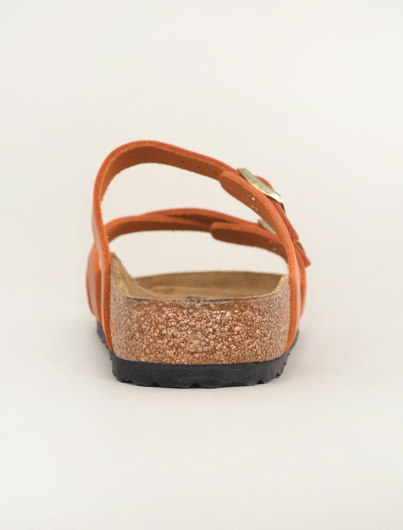 Birkenstock Franca Oiled Leather Sandal, Burnt Orange 