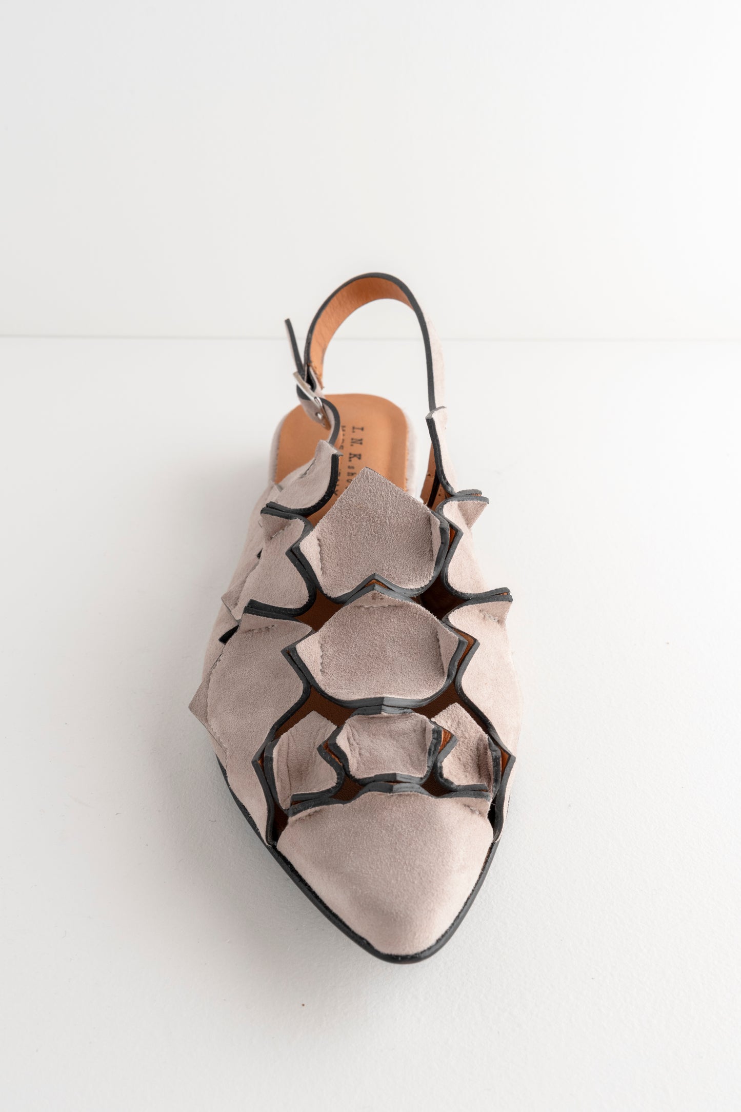 Ink Footwear Origami Flat, Natural/Cuoio 