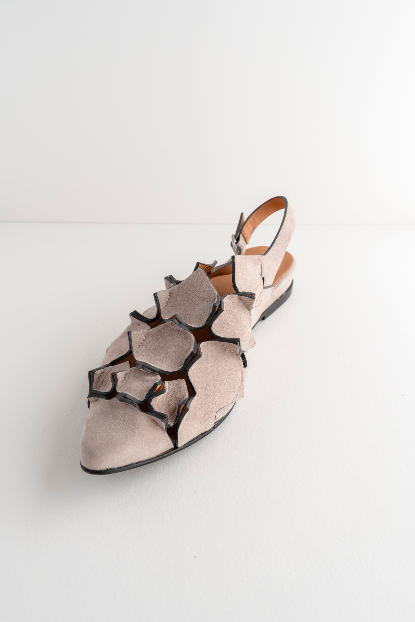 Ink Footwear Origami Flat, Natural/Cuoio 