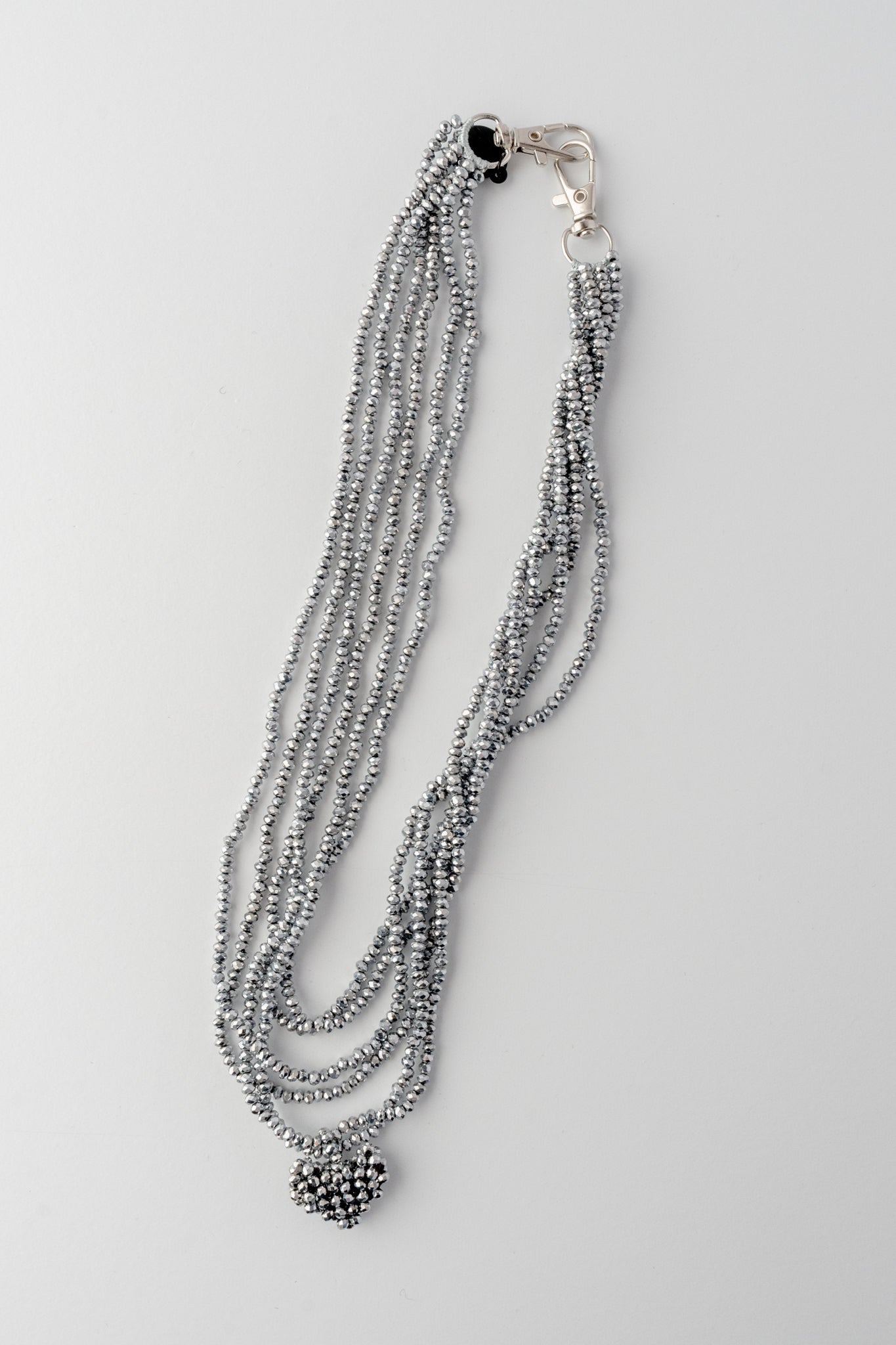 Pluslavie Mini Heart Chain, Silver 