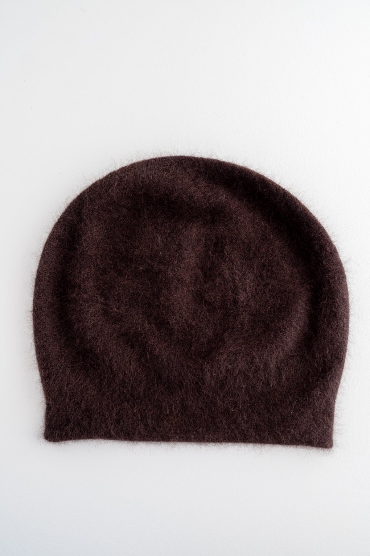 Estheme Cashmere Luxe Raccoon Beanie, Americano Americano One Size