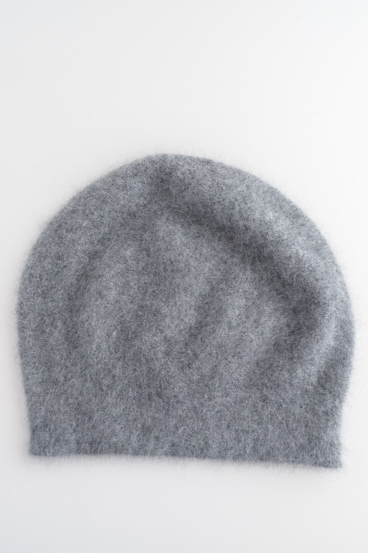 Estheme Cashmere Luxe Raccoon Beanie, Hibou Gray Hibou Gray One Size