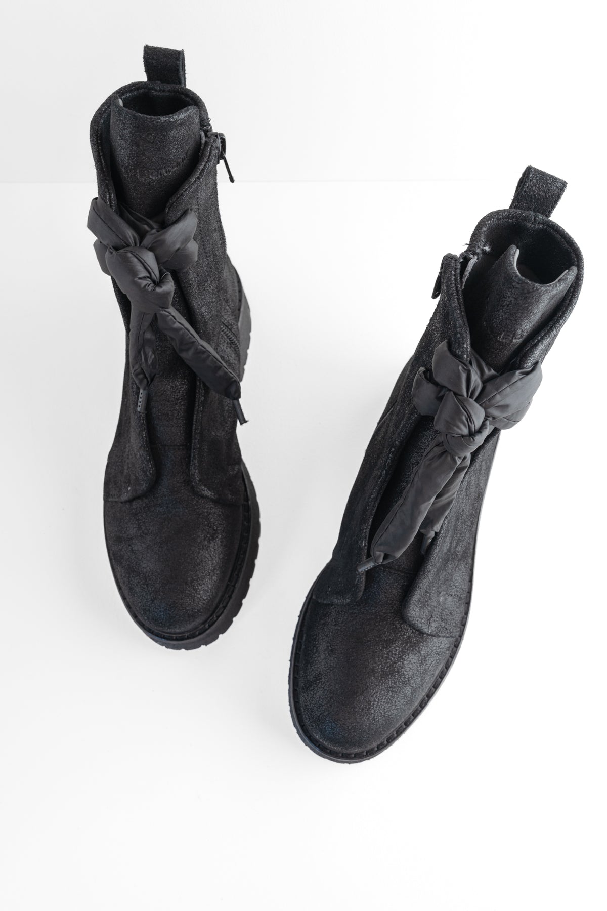 Patrizia Bonfanti Kuni Puff Lace Accent Boot, Izumi Black 