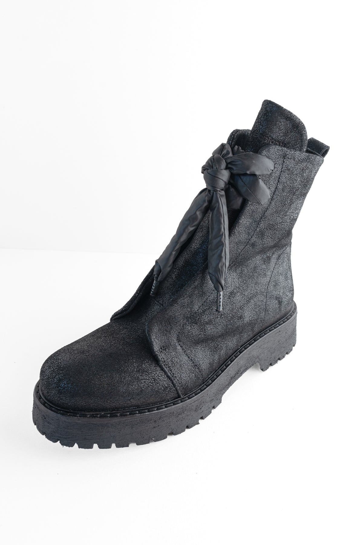 Patrizia Bonfanti Kuni Puff Lace Accent Boot, Izumi Black 