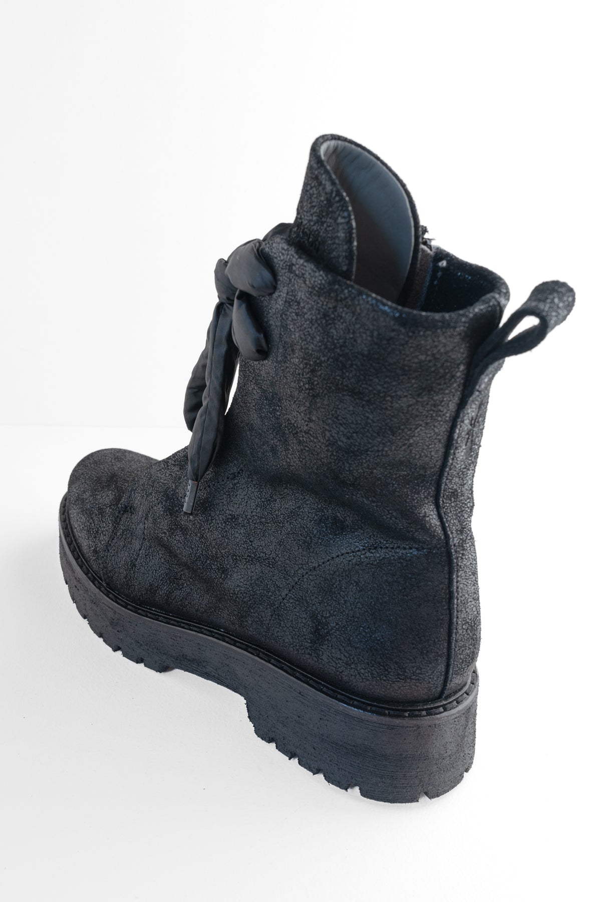 Patrizia Bonfanti Kuni Puff Lace Accent Boot, Izumi Black 