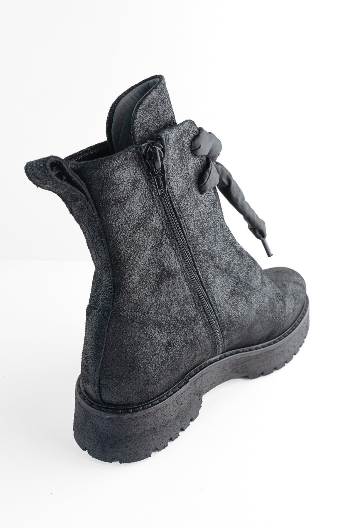Patrizia Bonfanti Kuni Puff Lace Accent Boot, Izumi Black 