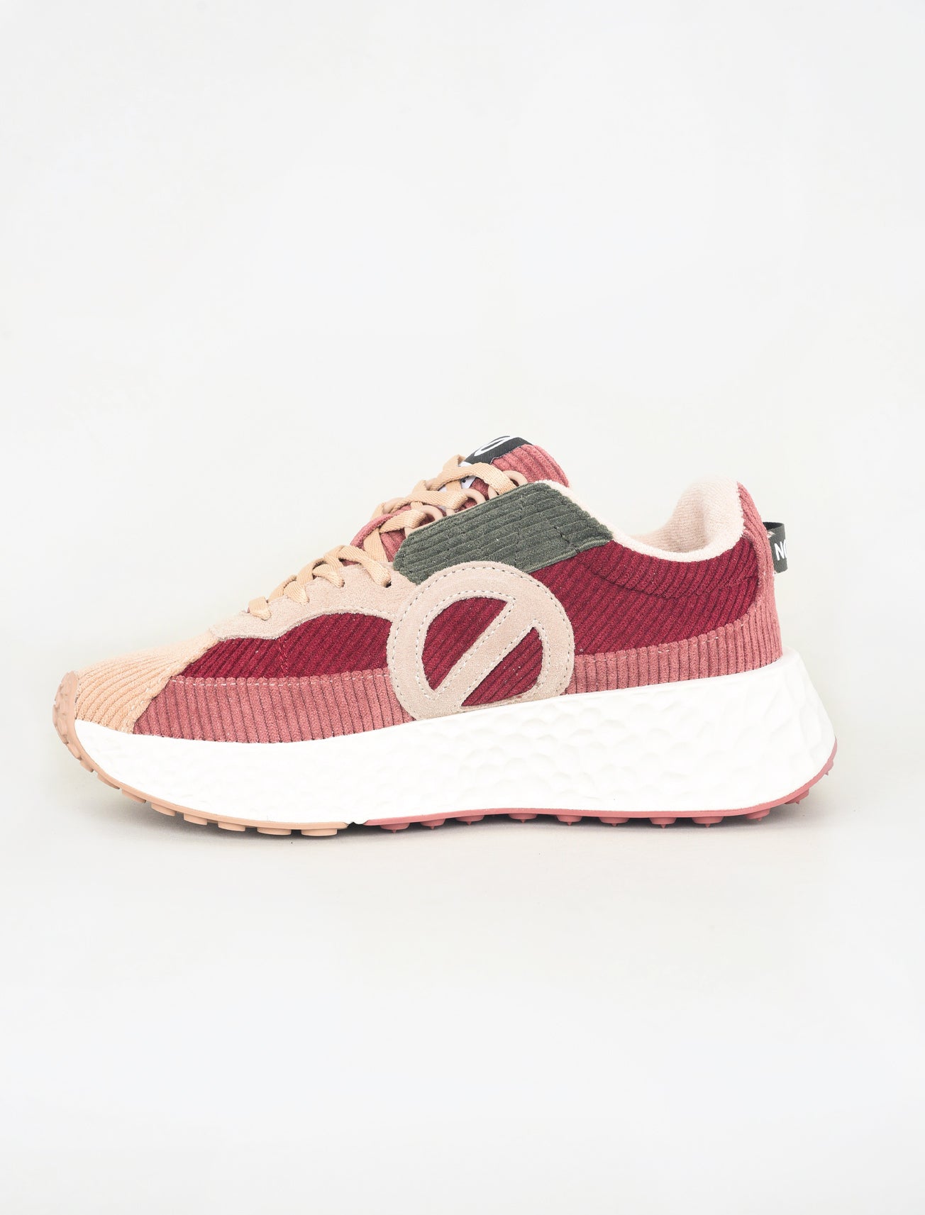 No Name Carter Cord Runner, Bordo/Sable 