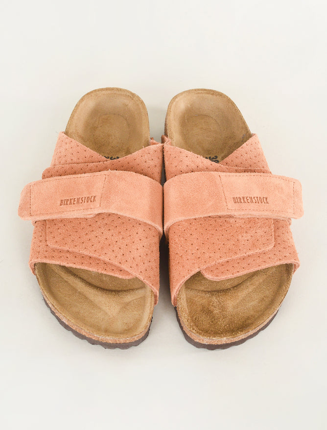 Birkenstock Kyoto Embossed Dot Sandal, Burnt Orange 