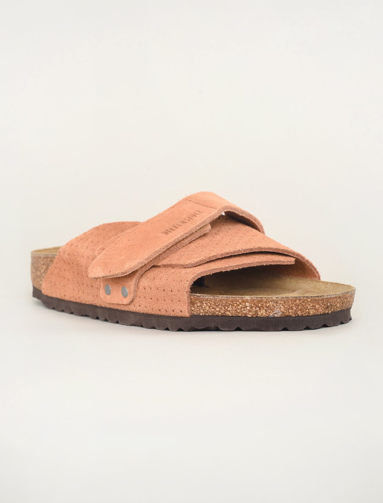 Birkenstock Kyoto Embossed Dot Sandal, Burnt Orange 