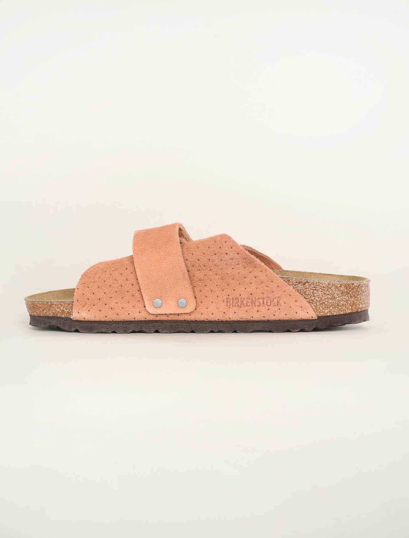 Birkenstock Kyoto Embossed Dot Sandal, Burnt Orange 