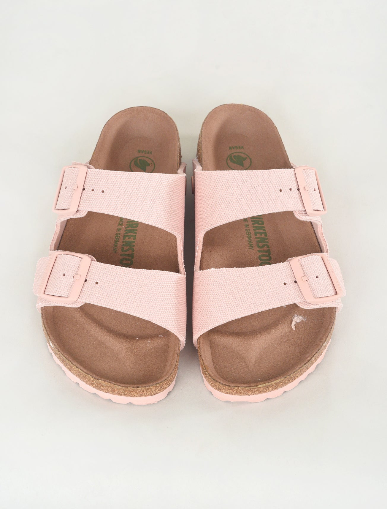 Birkenstock Arizona Vegan Textile, Soft Pink 