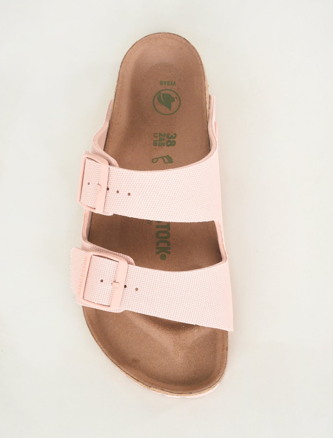 Birkenstock Arizona Vegan Textile, Soft Pink 