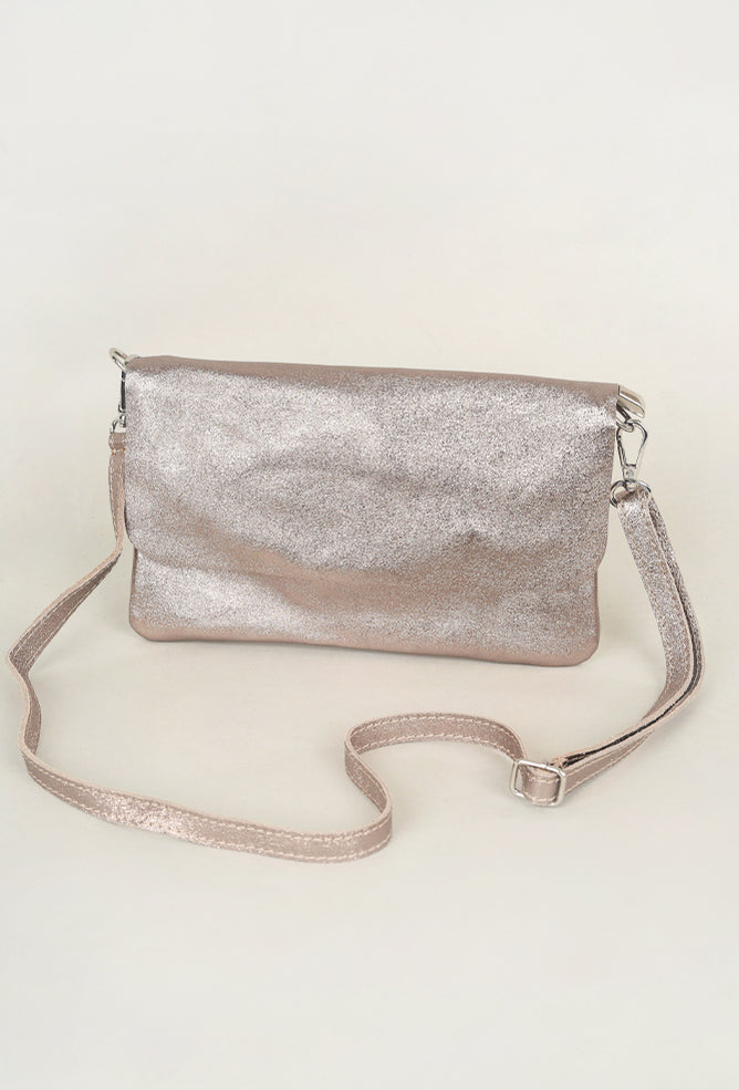 Milano Sparkly Bag, Bronze