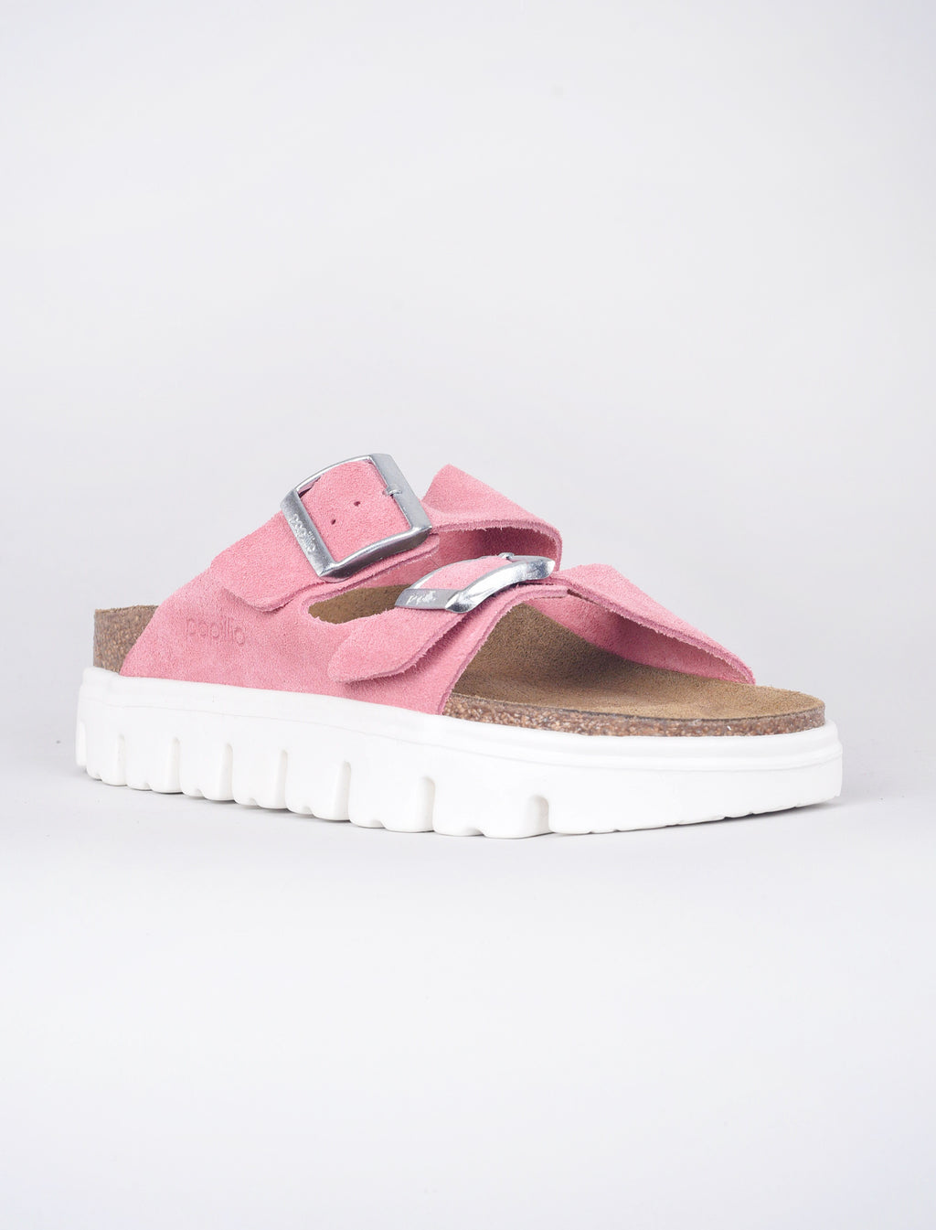 Arizona Chunky Suede Leather Candy Pink