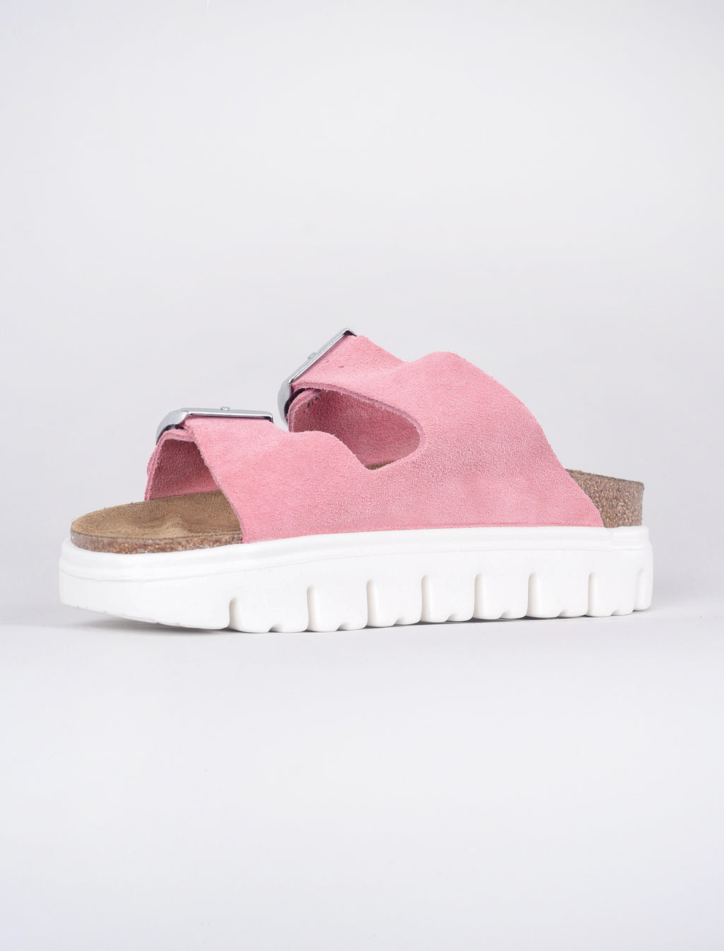 Arizona Chunky Suede Leather Candy Pink