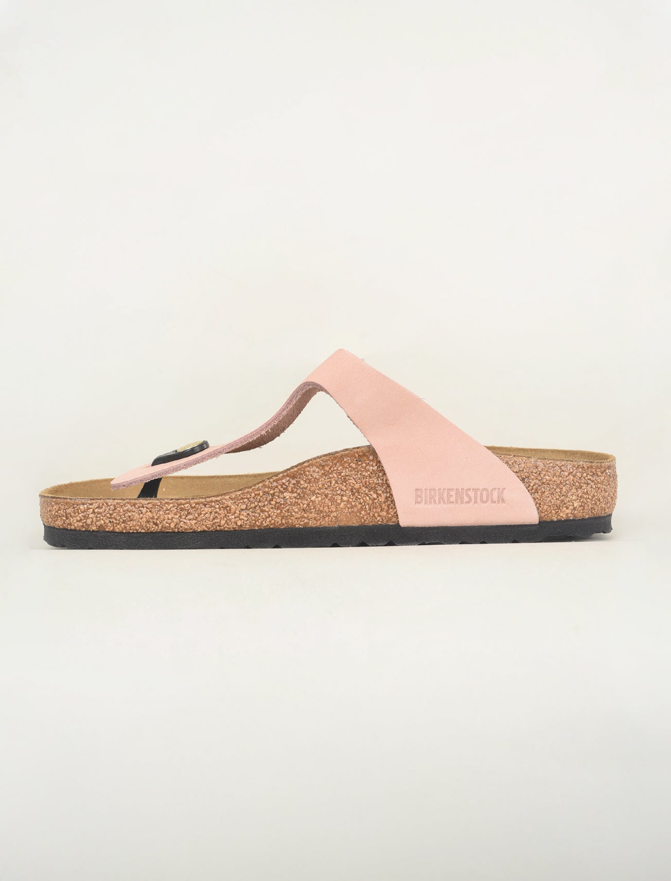 Birkenstock Gizeh Nubuk Sandal, Soft Pink 