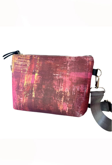 Delisch Crossbody Bag, Pomegranate/Gold 