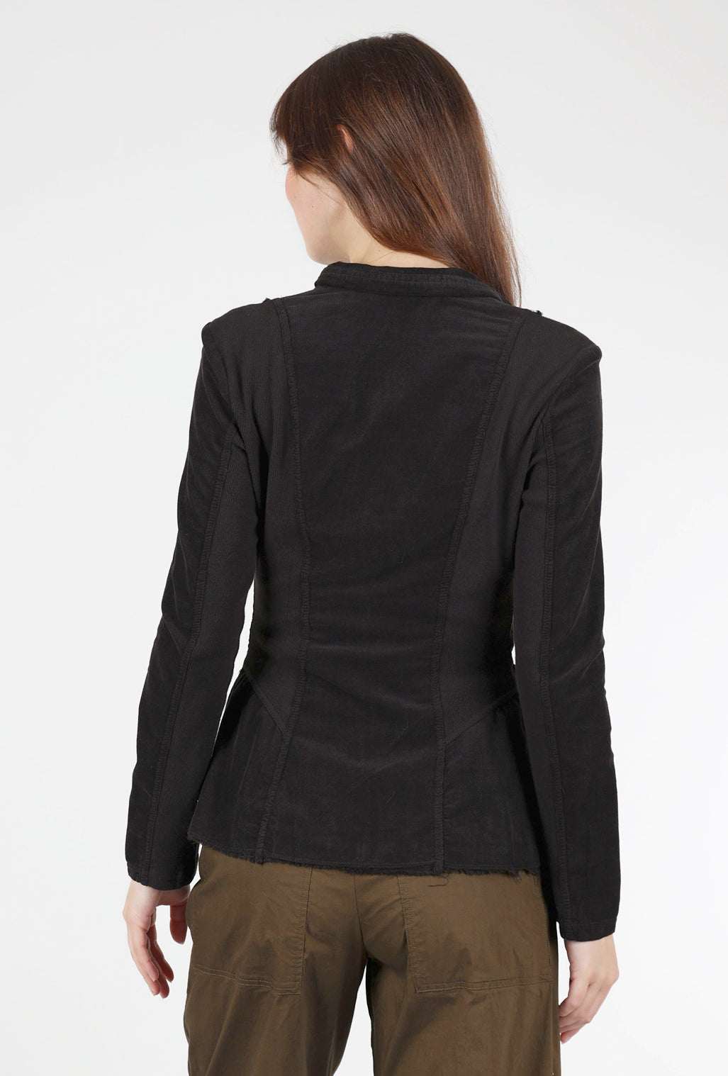 Wearables by XCVI Cord Raphael Blazer, Black 