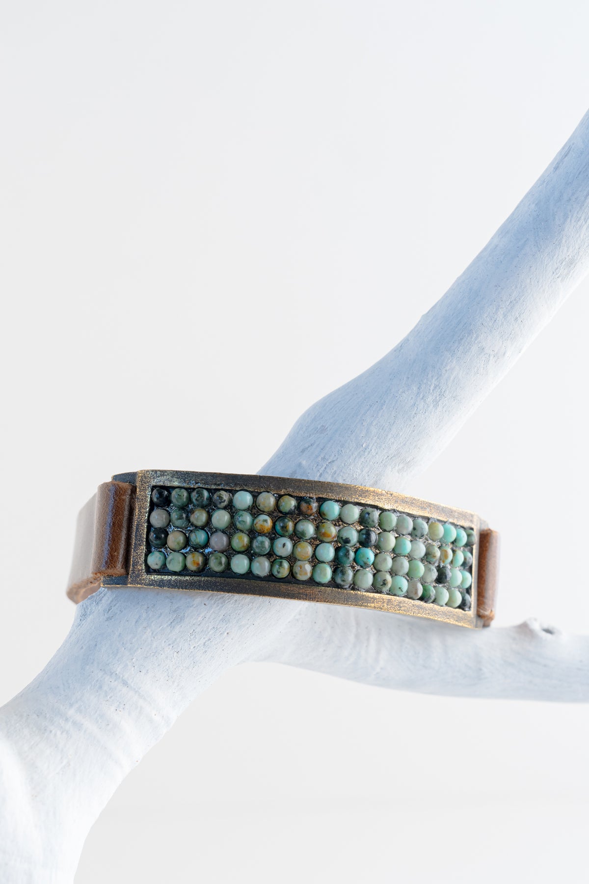 Rebel Designs ID Leather Bracelet 