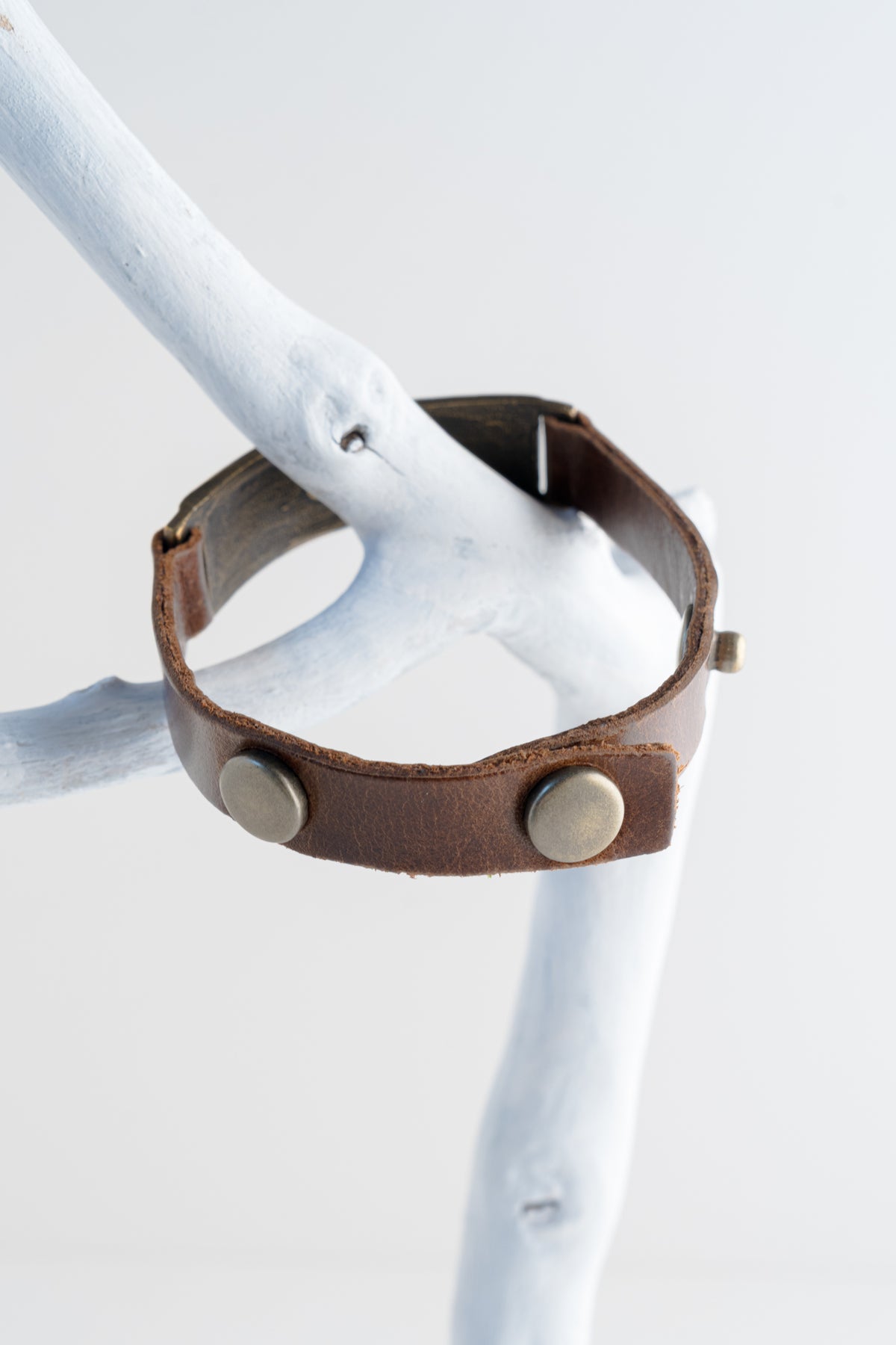 Rebel Designs ID Leather Bracelet 