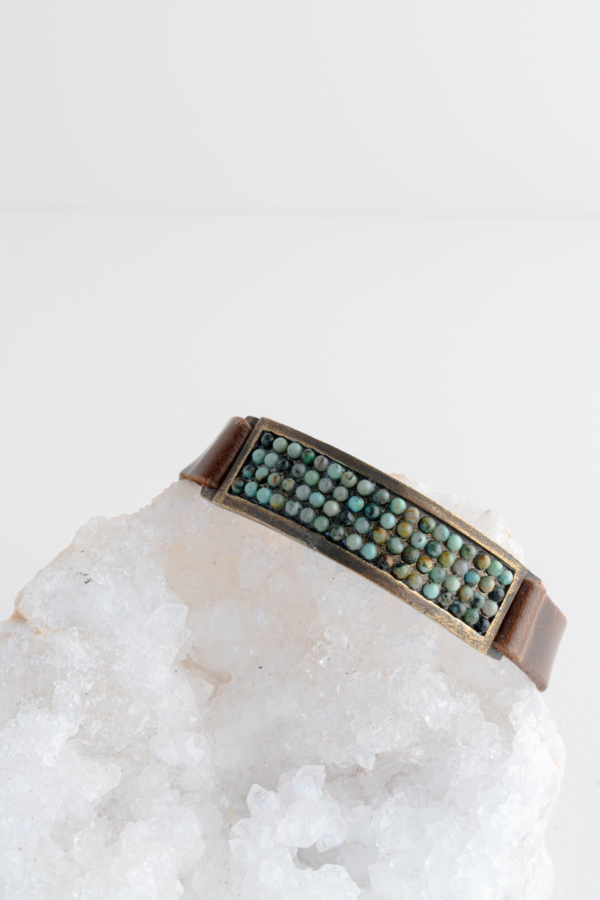 Rebel Designs ID Leather Bracelet 